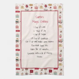 Familienrezepte Weihnachten Keepake Geschirrtuch