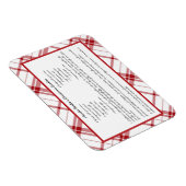 Familienrezepte Weihnachten Magnet (Rechte Seite)