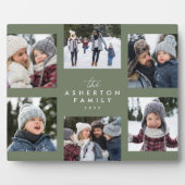 Familiensammlung 6 Foto schlichtes modernes schlin Fotoplatte (Vorderseite)