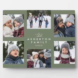 Familiensammlung 6 Foto schlichtes modernes schlin Fotoplatte