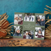 Familiensammlung 6 Foto schlichtes modernes schlin Fotoplatte (Seite)