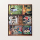 Familiensammlung 6 Fotos und Familienname jigsaw p Puzzle (Vertikal)