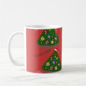 Familienschmuck am Weihnachtsbaum Kaffeetasse (Links)