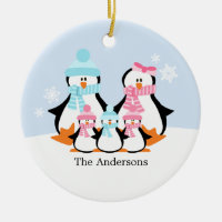 Familienschmuck Pinguin