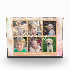 Familiensegnung | 6 Foto-Block für FotoCollage Fotoblock