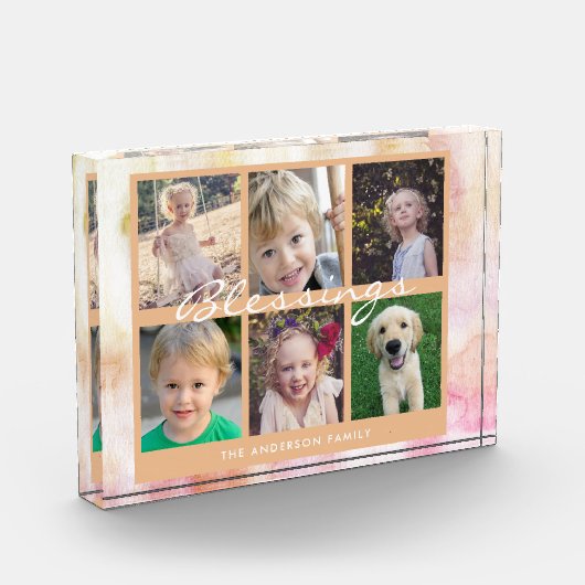 Familiensegnung | 6 Foto-Block für FotoCollage Fotoblock (Links)