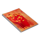 Familiensitzende Porträtmalerei zeitgenössischer K Notizblock (Rechte Seite)