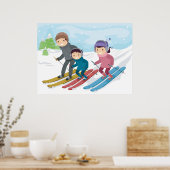 Familienski Poster (Küche)