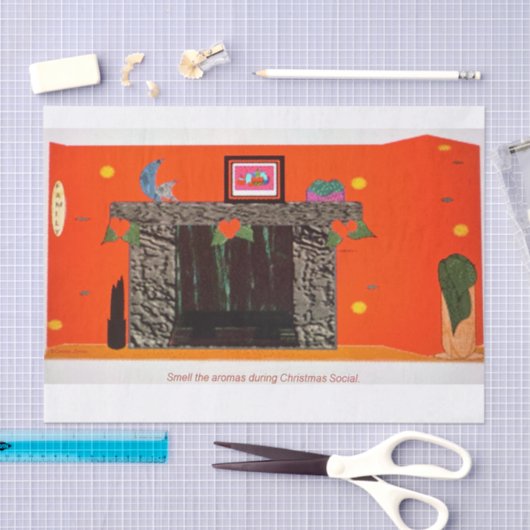 Familiensozial Seidenpapier (Handwerk)