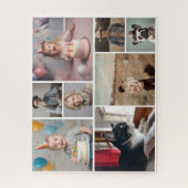 Familienspass 8 Mehrfache Foto Puzzle (Vertikal)