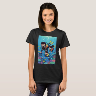 Familienspaß beim Tauchen T-Shirt