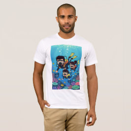 Familienspaß beim Tauchen T-Shirt
