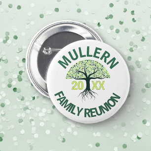 Familienspaß! Benutzerdefinierte Familienzusammenk Button