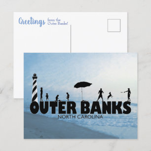 "Familienspass" der Außenbanken Postkarte