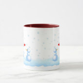 Familienspass Snowmen Tasse (Zentrum)