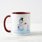 Familienspass Snowmen Tasse (Links)