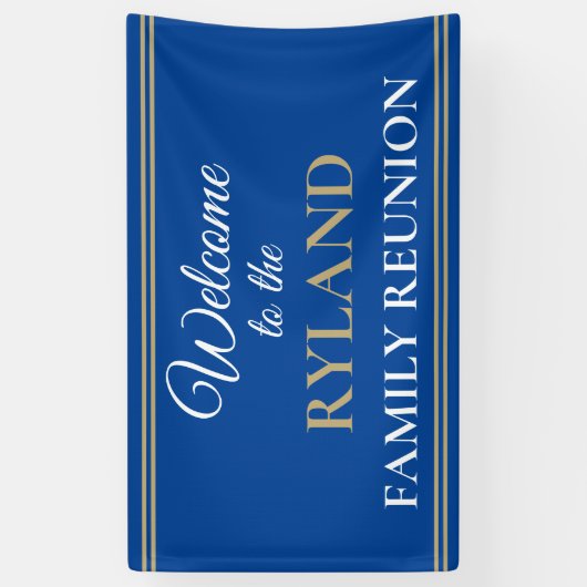 Familienspass! Wiedersehen-Banner für benutzerdefi Banner (Vertikal)