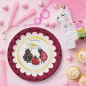 Familienspaziergang Ladybug Pappteller (Party)