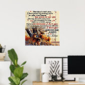Familienspende | Mein Leseband-Design | Poster (Heimbüro)