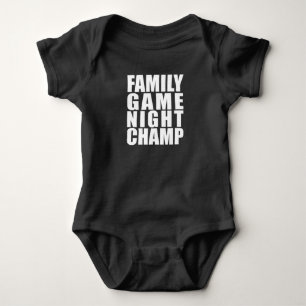 Familienspielabend Champ Baby Strampler