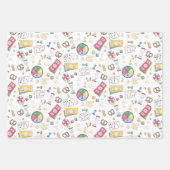 Familienspielabend Sommercamp-Board-Game-Campingpl Geschenkpapier Set (Vorderseite 2)