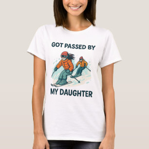 Familiensport Humor Ich wurde von meiner Tochter b T-Shirt
