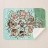 Familienstammbaum 8 Bilder + Name leicht Sherpadecke (Vorderseite (Horizontal))