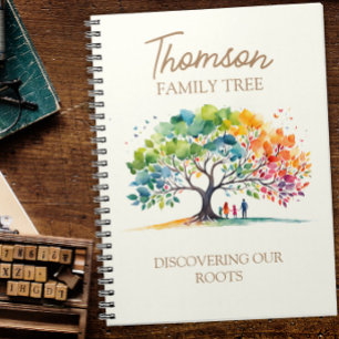 Familienstammbaum Journal Genealogie Notizbuch Was Notizblock
