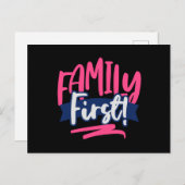 Familienstelle Postkarte (Vorne/Hinten)