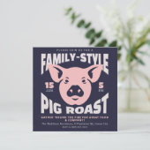 Familienstil Einladung (Stehend Vorderseite)