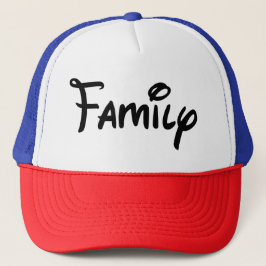 Familienstil Truckerkappe