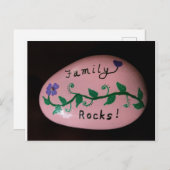 Familienstöcke! Postkarte (Vorne/Hinten)