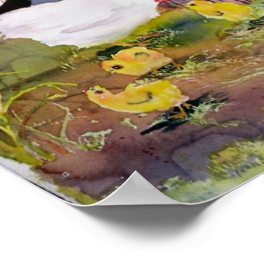 Familienstolz Poster (Ecke)