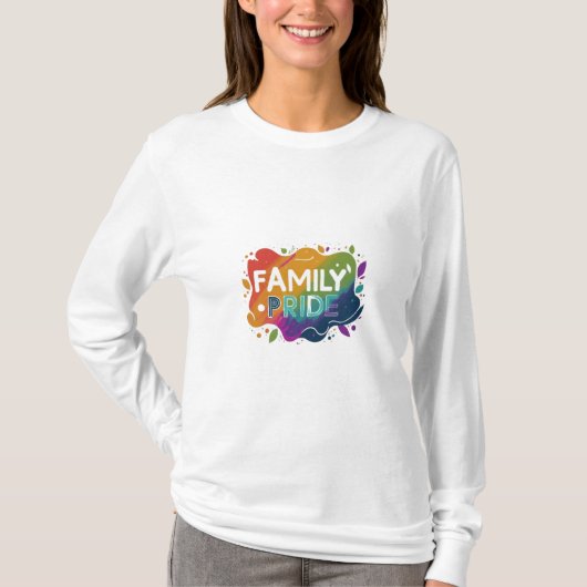 Familienstolz T-Shirt (Vorderseite)