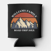 Familienstrecke Custom Wiedersehen Keepake Black Dosenkühler (Vorderseite)