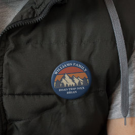 Familienstreit Vacacation Mountains Custom Wieders Button