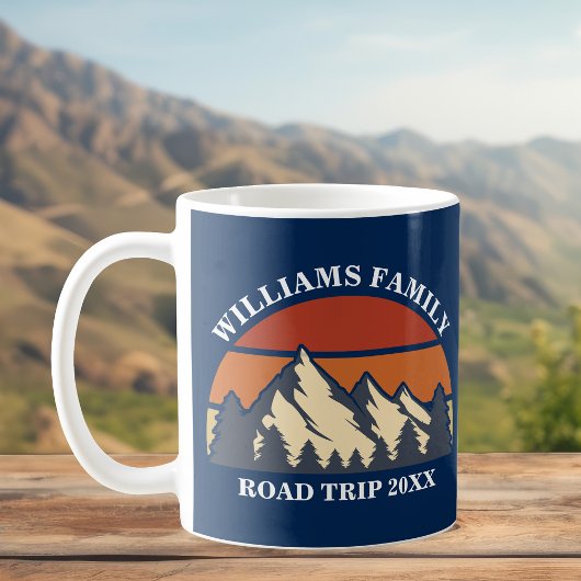 Familienstreit Vacacation Mountains Custom Wieders Kaffeetasse