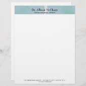 Familientherapeut Briefkopf (Vorne/Hinten)