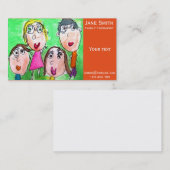 Familientherapeut-Familienratsmitglied niedlich Visitenkarte (Vorne/Hinten)