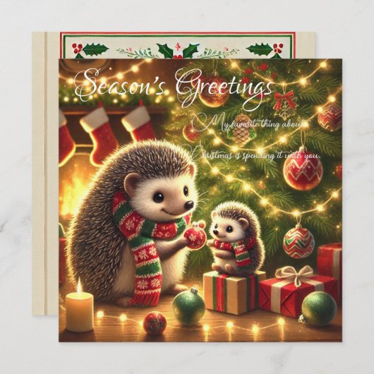 Familientradition Karte (Vorne/Hinten)