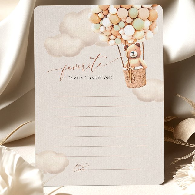 Familientraditionen Bear Balloons Babydusche (Von Creator hochgeladen)