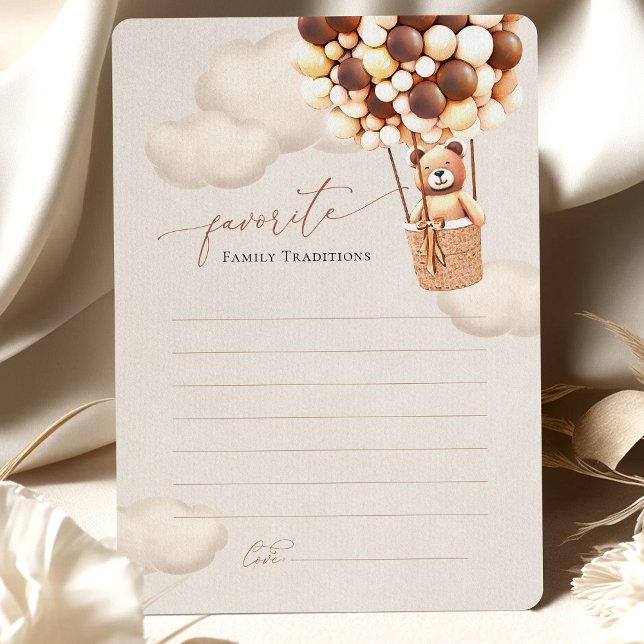 Familientraditionen Bear Balloons Babydusche (Von Creator hochgeladen)