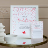 Familientraditionen Schildern Kinderdusche Poster