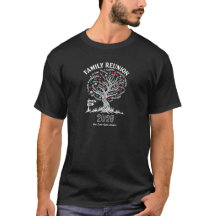 Familientreffen Baum T-Shirt Familienliebe zusamme