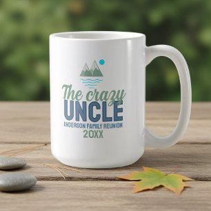 Familientreffen Charaktere Verrückter Onkel ID1317 Kaffeetasse