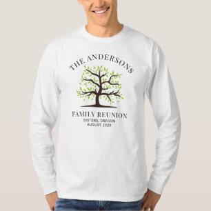 Familientreffen Genealogie Baum Anpassung individu T-Shirt