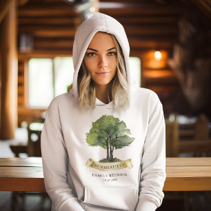 Familientreffen Genealogie Baum Cousins Benutzerde Hoodie