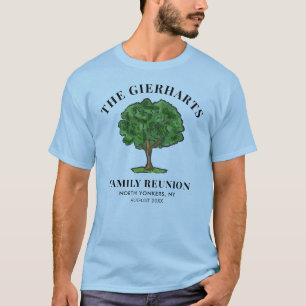 Familientreffen Genealogie Baum Cousins Treffen T-Shirt