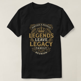 Familientreffen Heritage Legacy 2026 T-Shirt