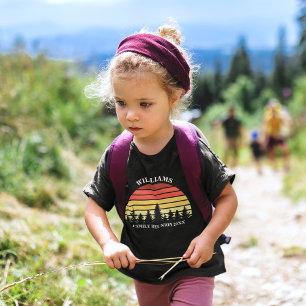 Familientreffen Individuelles Camping-Abenteuer So Kleinkind T-shirt